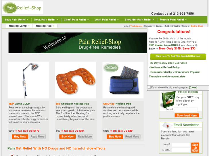 www.painrelief-shop.com