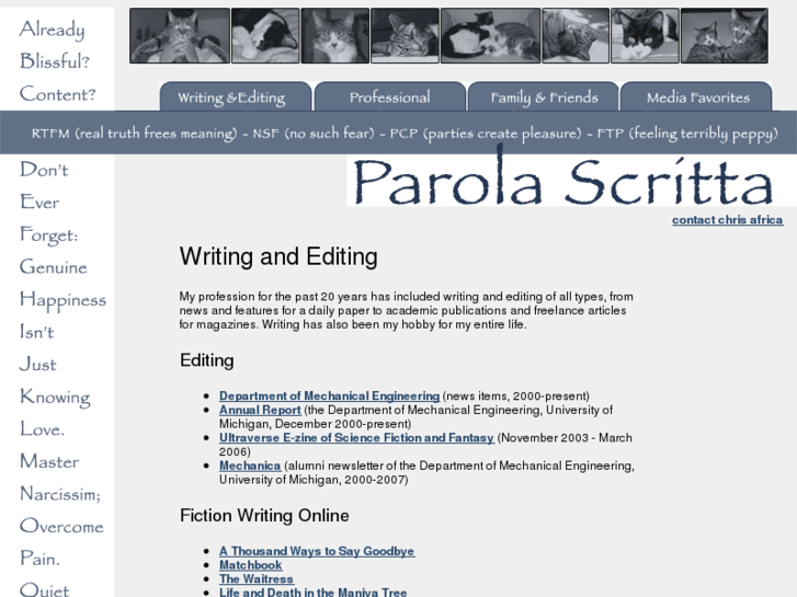 www.parolascritta.com