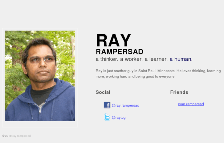 www.rayrampersad.com