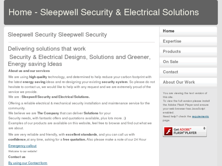 www.sleepwell-securitysolutions.com