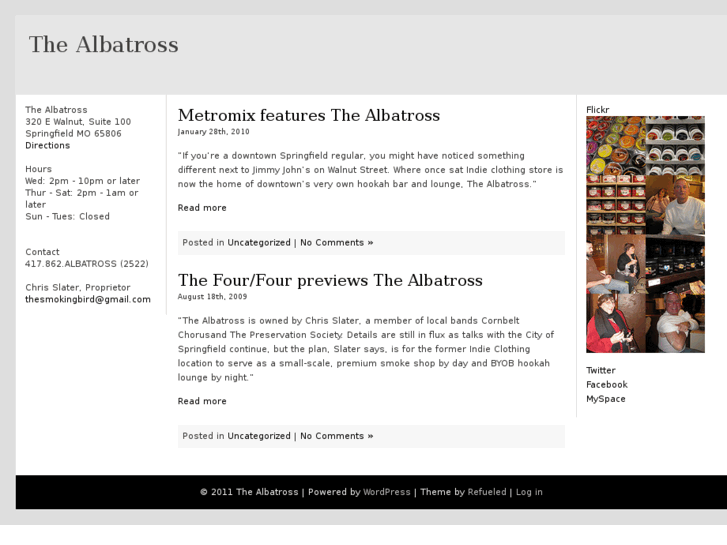 www.thealbatrosshookahlounge.com