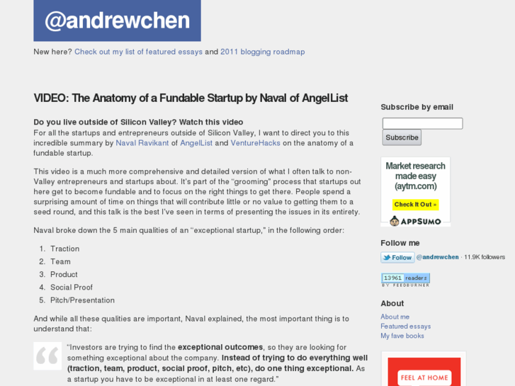 www.andrewchenblog.com