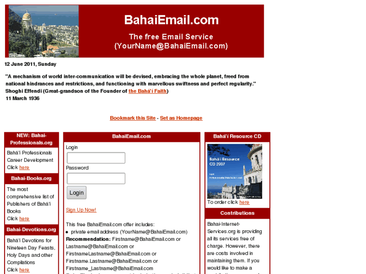 www.bahaiemail.com