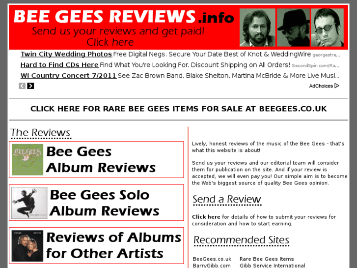 www.beegeesreviews.info