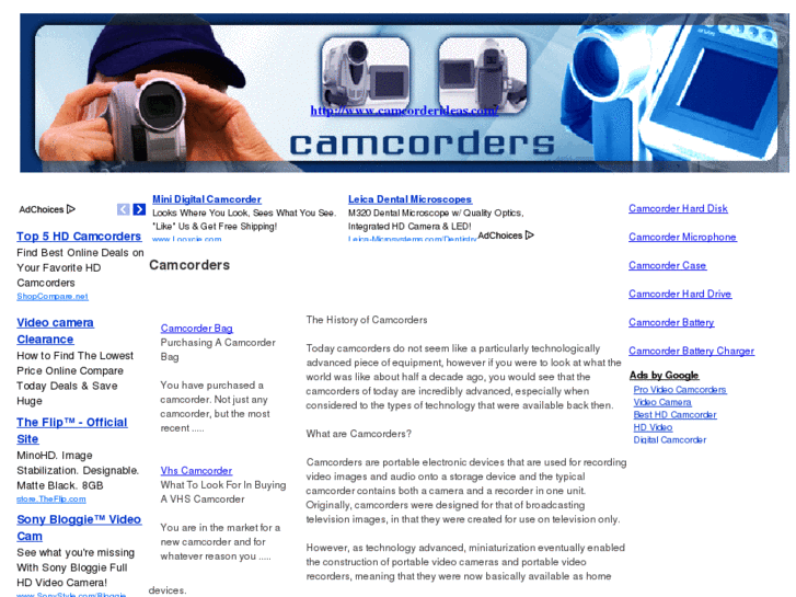 www.camcorderideas.com