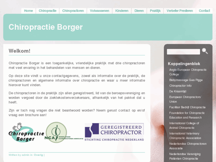 www.chiropractieborger.nl