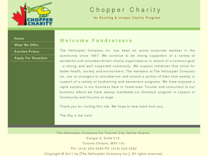 www.choppercharity.com