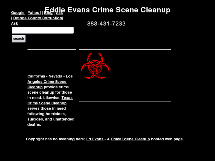 www.eddie-evans-crime-scene-cleanup.info