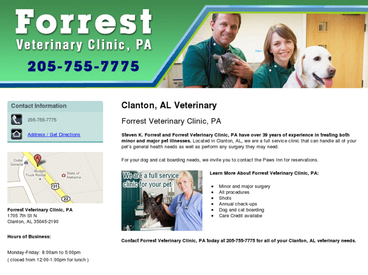 www.forrestveterinaryclinic.com