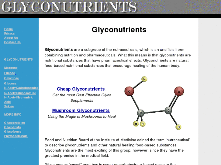 www.glyconutrient.biz