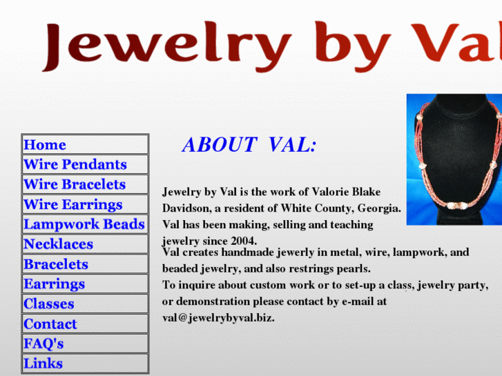 www.jewelrybyval.biz