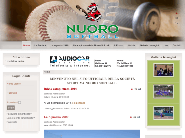 www.nuorosoftball.com