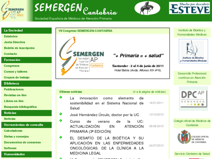 www.semergencantabria.org