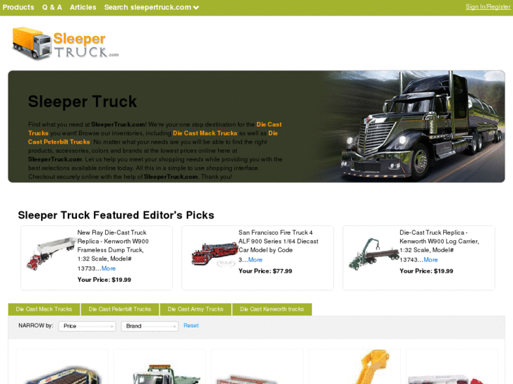 www.sleepertruck.com