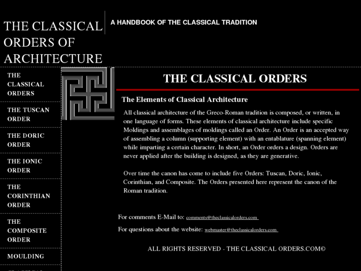 www.theclassicalorders.com