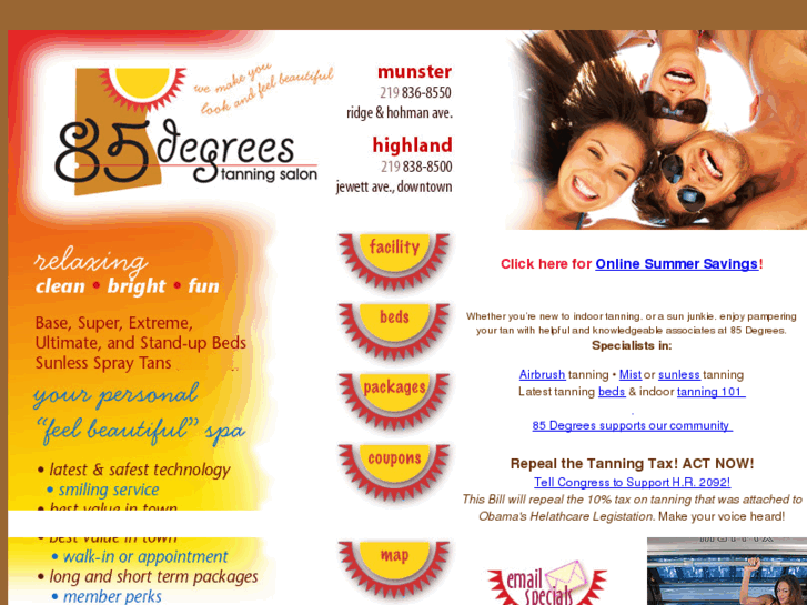 www.85degrees.com