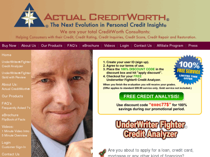 www.actualcreditworth.com