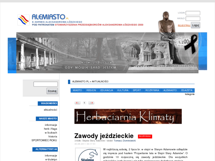www.alemiasto.pl