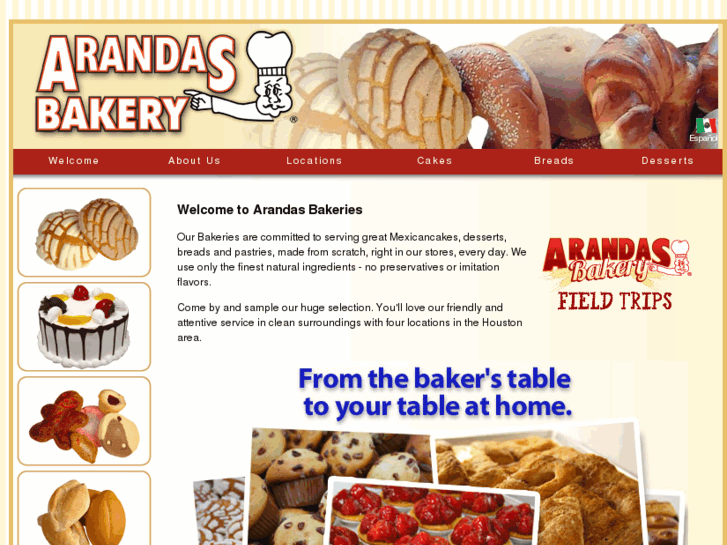 www.arandasbakery.com