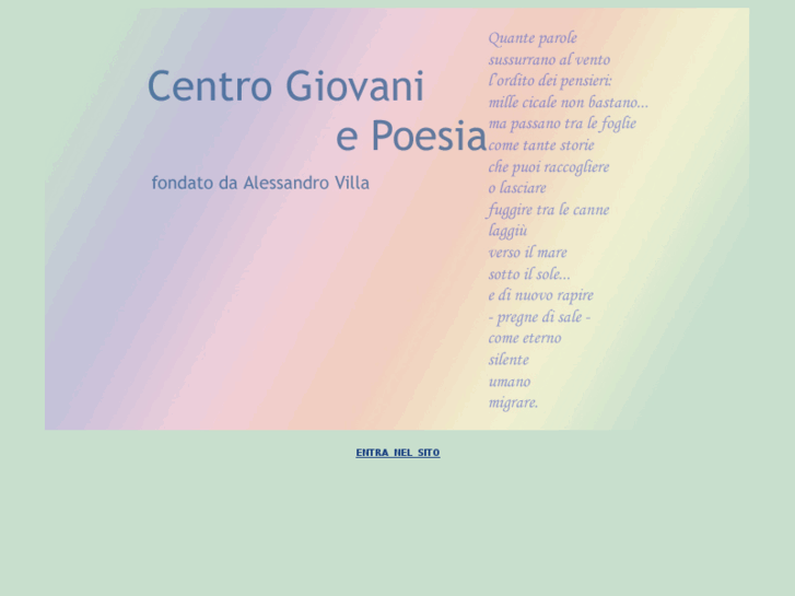 www.centrogiovaniepoesia.com