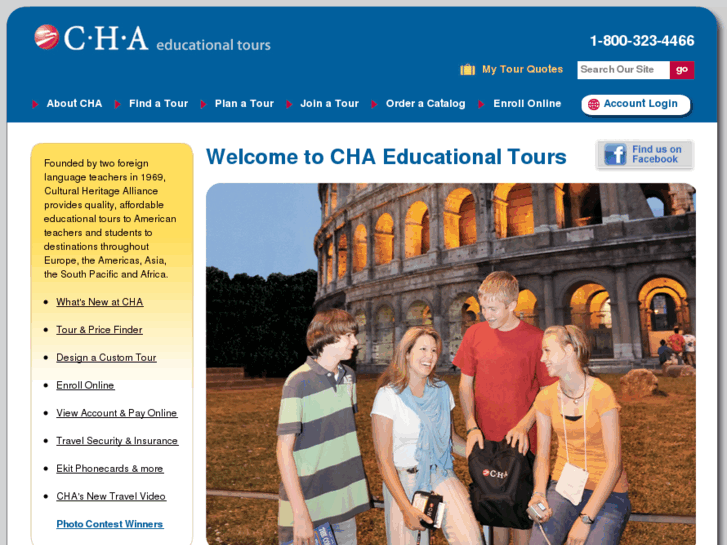 www.cha-tours.com