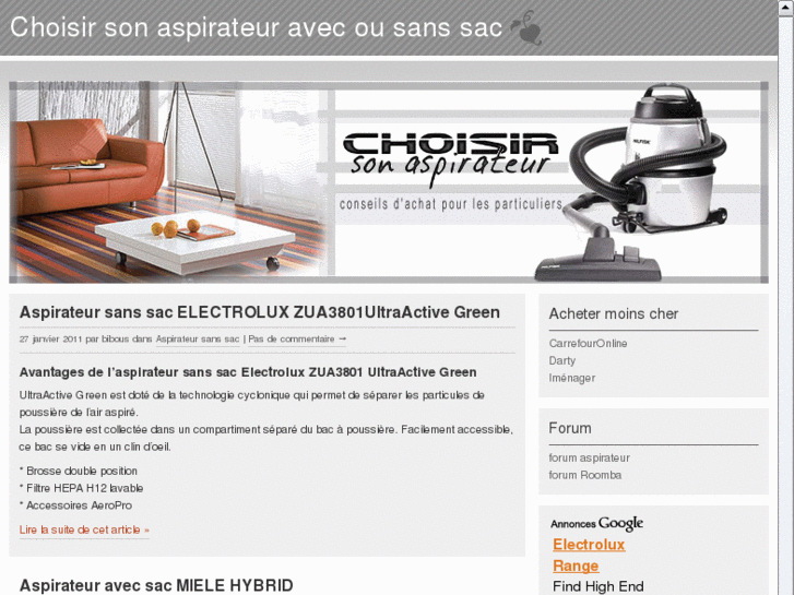 www.choisirsonaspirateur.info