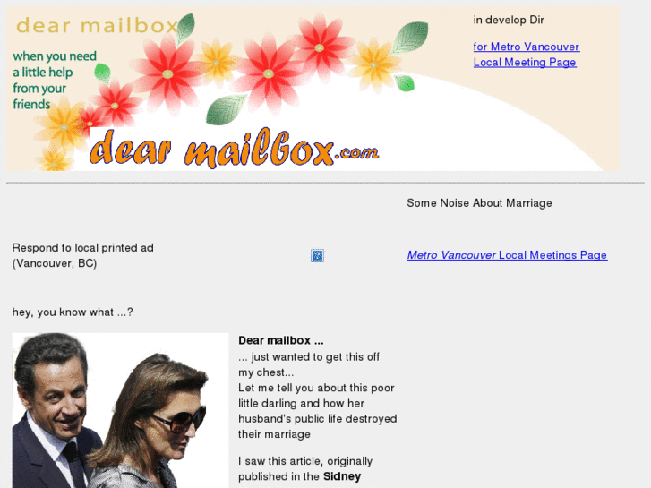 www.dearmailbox.com