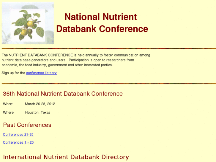 www.nutrientdataconf.org