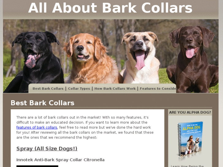 www.allaboutbarkcollars.com