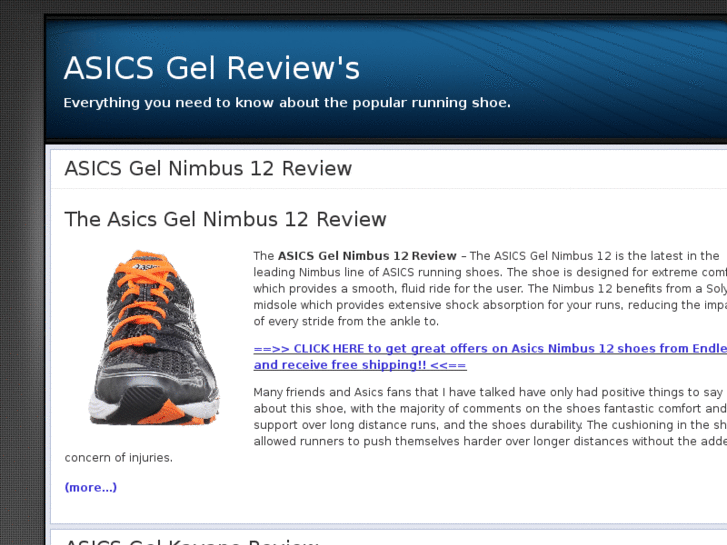 www.asicsgelreview.com