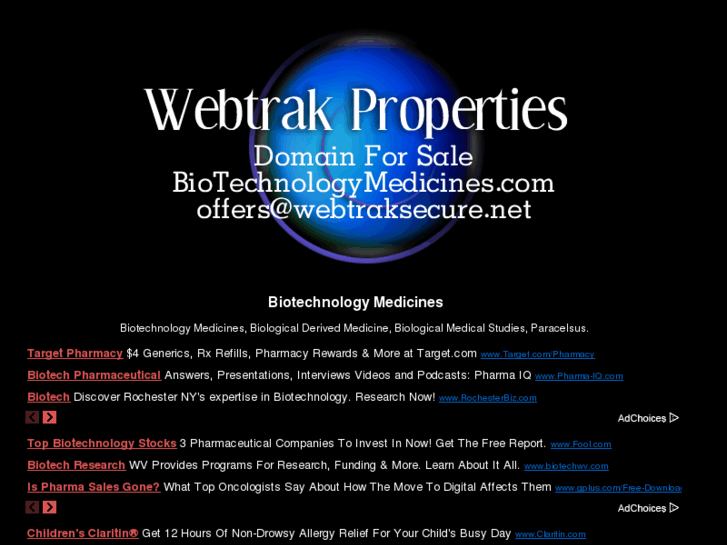 www.biotechnologymedicines.com