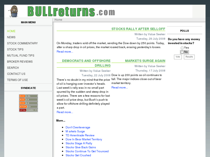 www.bullreturns.com