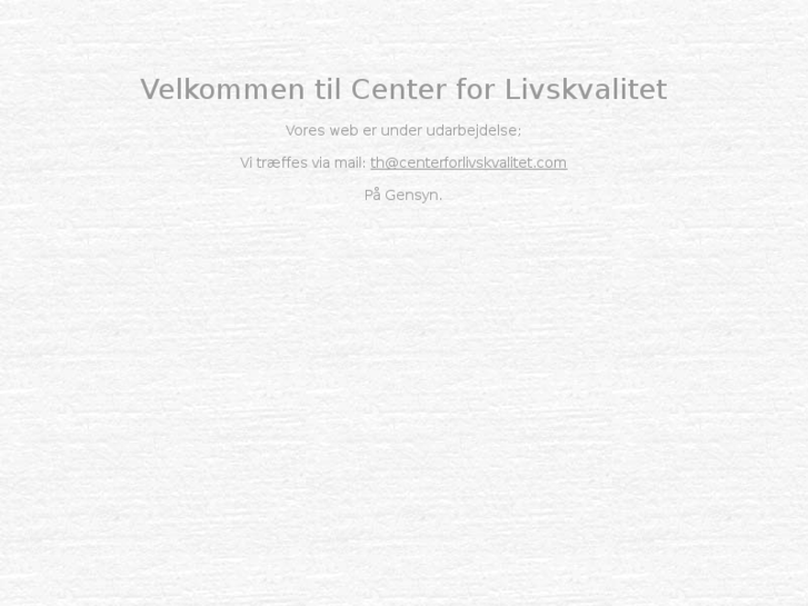 www.centerforlivskvalitet.com