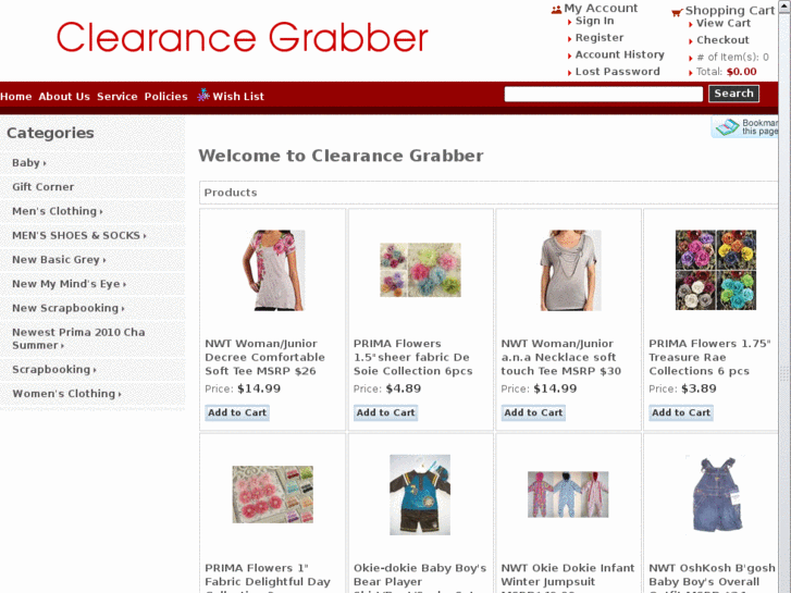 www.clearancegrabber.com