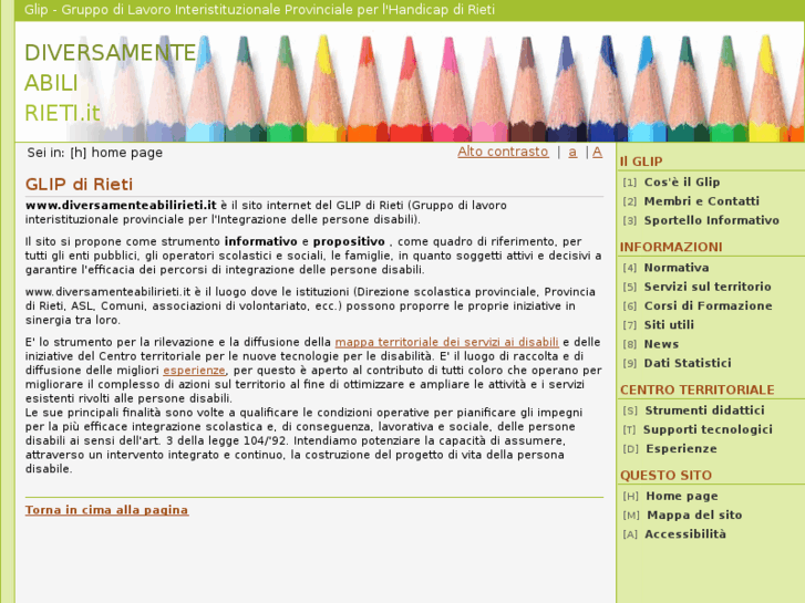 www.diversamenteabilirieti.it