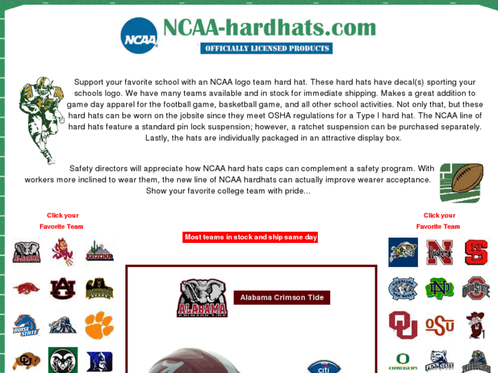 www.ncaa-hardhats.com