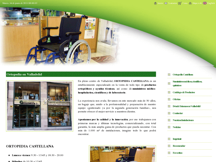 www.ortopediacastellana.es