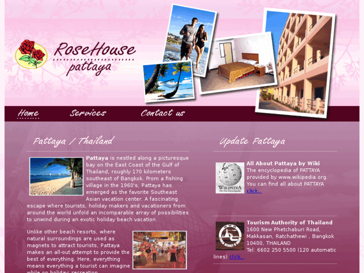 www.rosehousepattaya.com