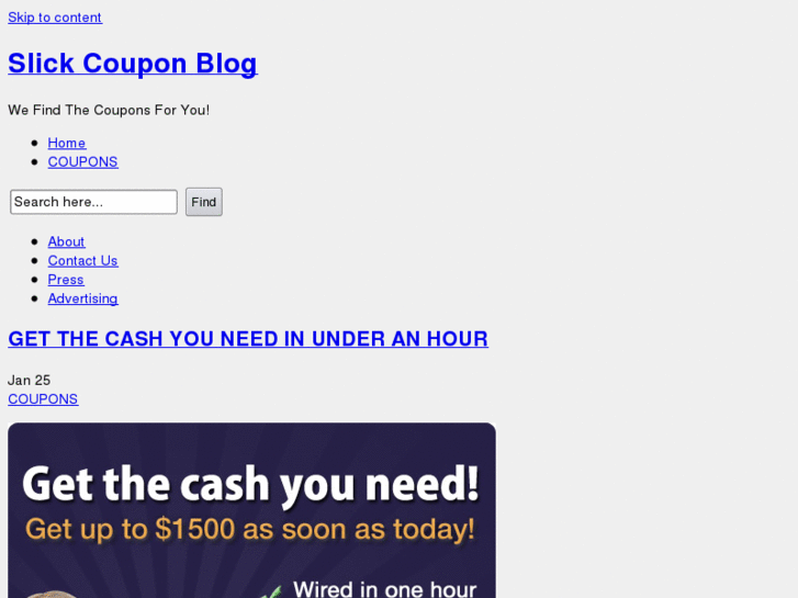 www.slickcouponblog.com