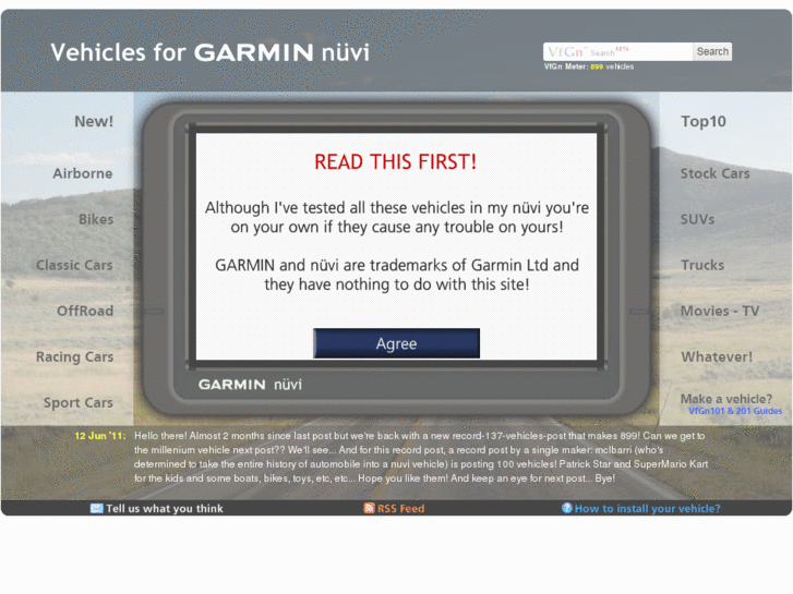 www.vehiclesforgarminnuvi.com