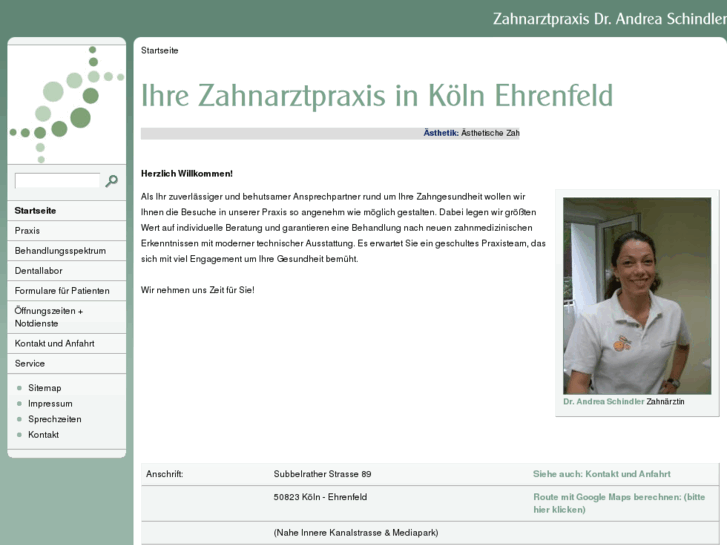 www.zahnarzt-andrea-schindler.com