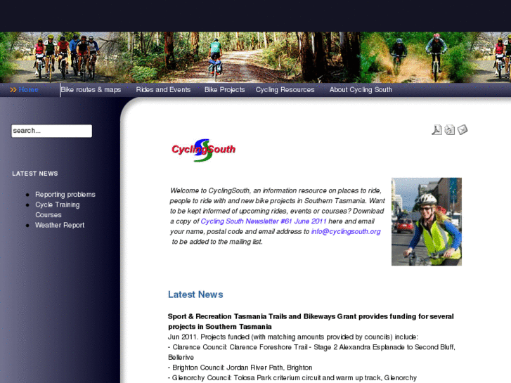 www.cyclingsouth.org