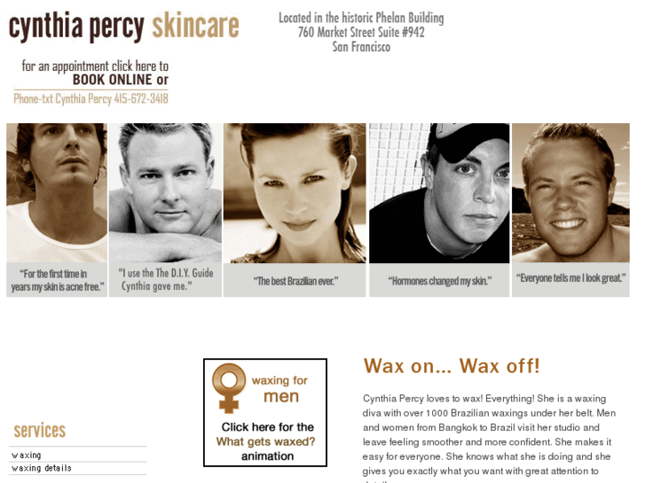 www.cynthiapercy.com