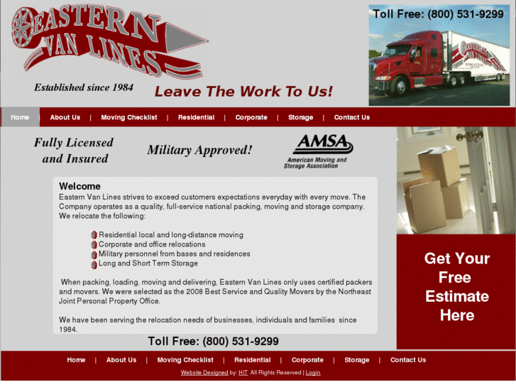 www.easternvanlinesinc.com