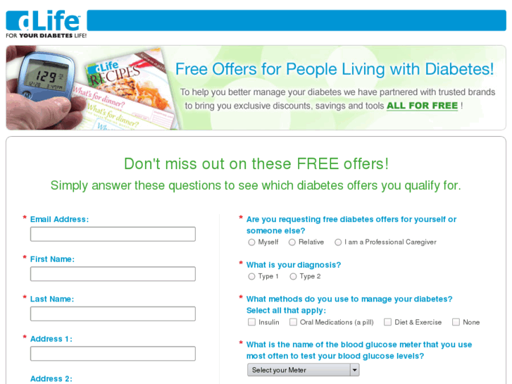 www.freediabetesoffers.com