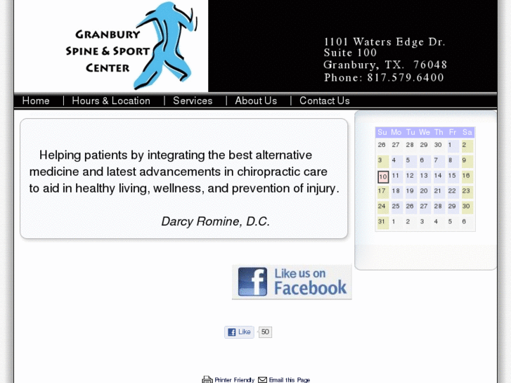 www.granburyspineandsport.com