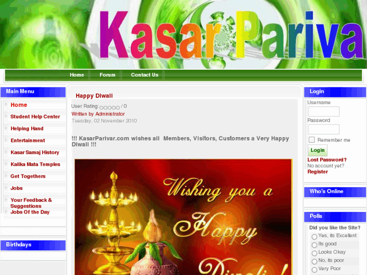 www.kasarparivar.com