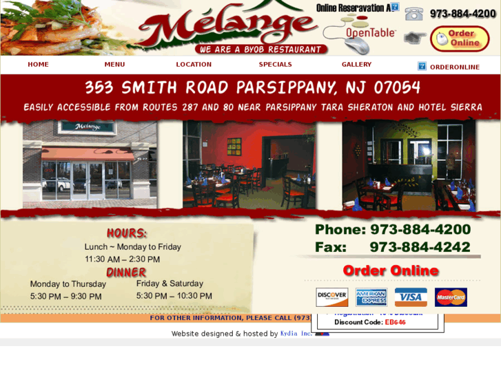 www.mymelangerestaurant.com