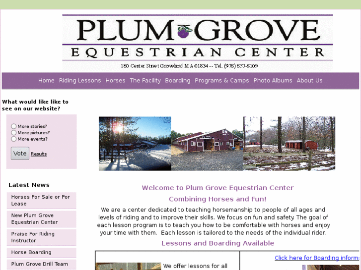 www.plumgroveequestrian.com