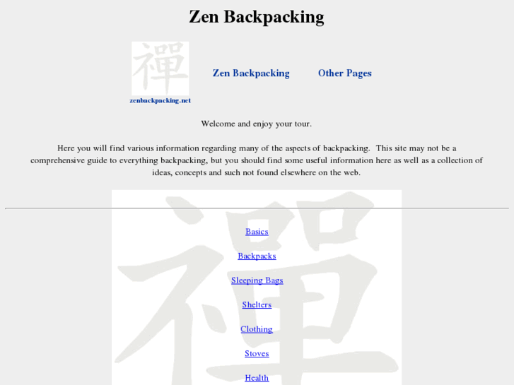 www.zenbackpacking.com